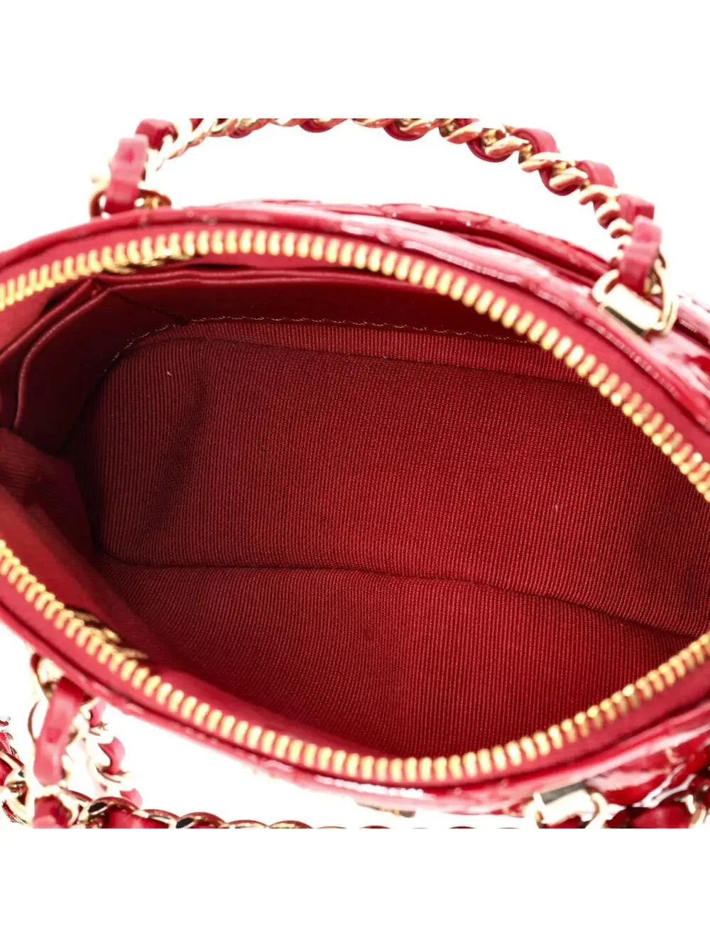 Chanel Cc Dome Zip Crossbody Bag #322607C37B